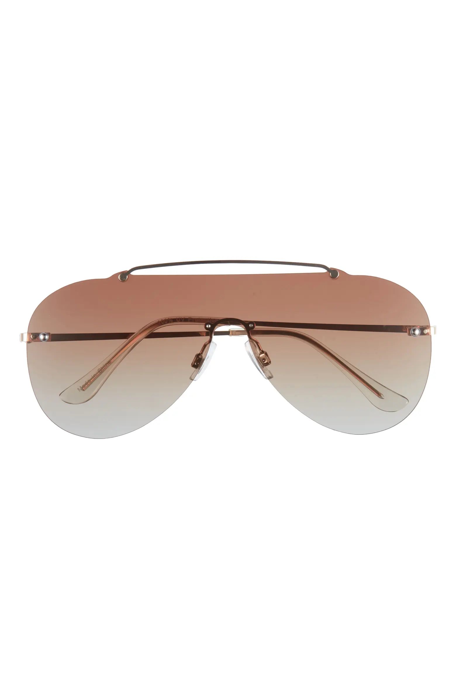 Rimless Aviator Sunglasses | Nordstrom