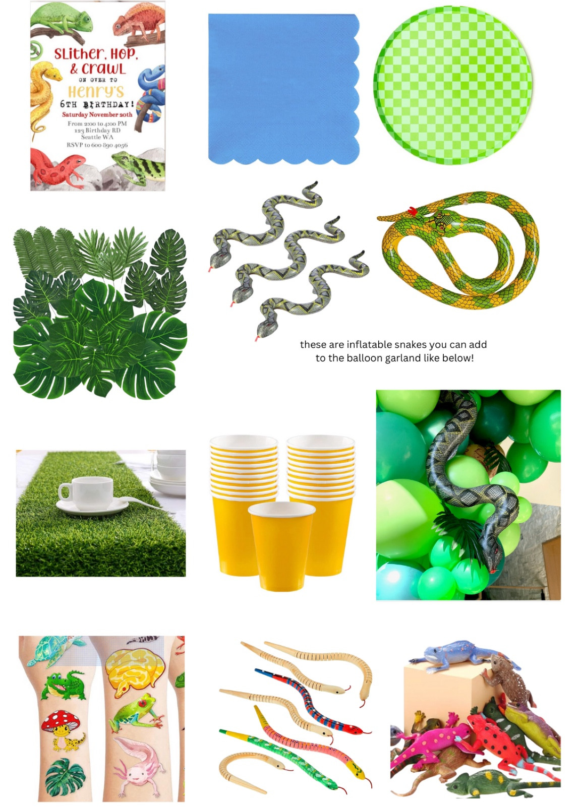 Reptile party ideas!!

#LTKkids #LTKfamily #LTKparties