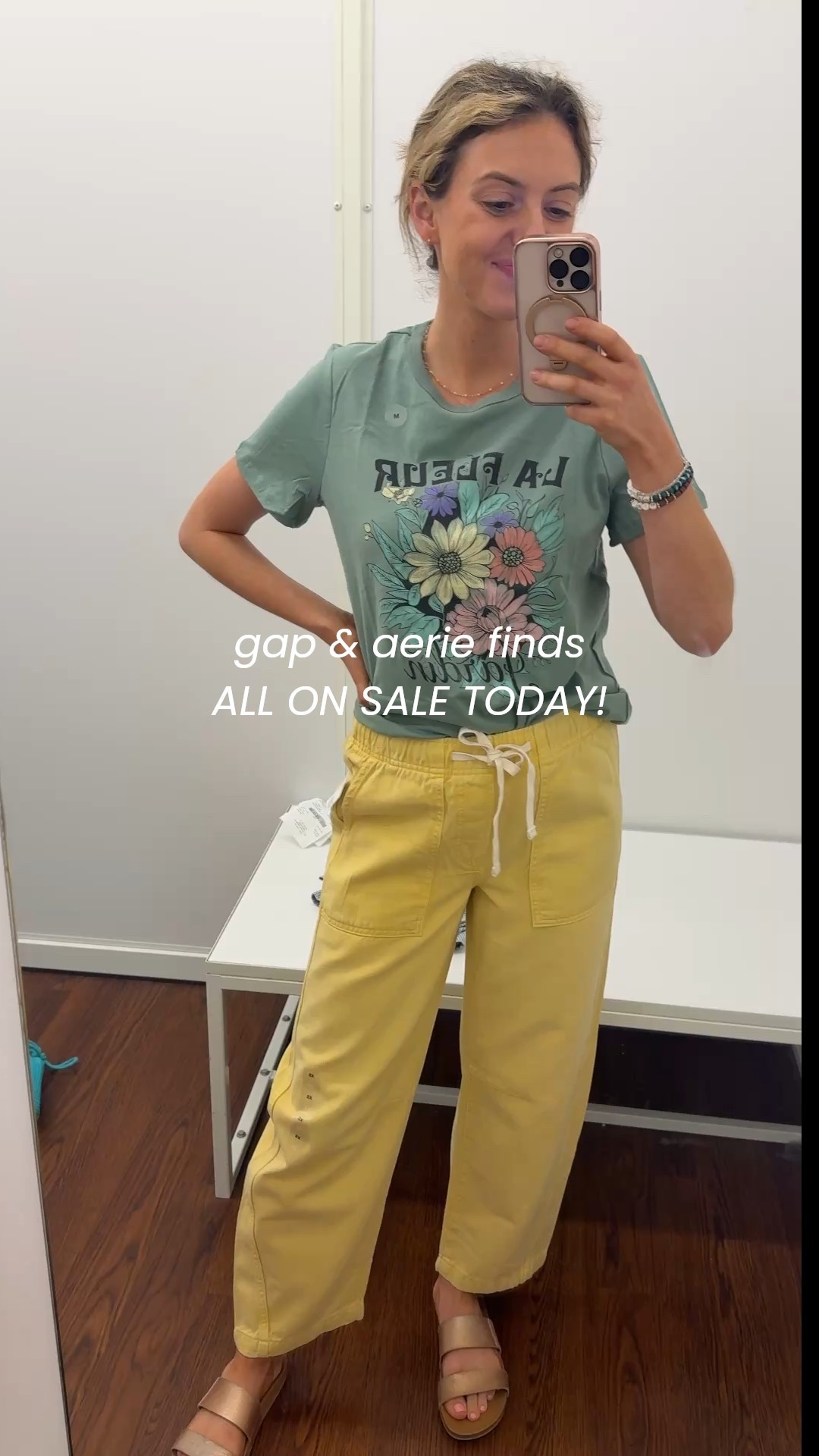 Gap & aerie finds all on major sale today - butter yellow barrel pants, boxer shorts, pull over sweatshirt, Mother’s Day dress, graduation dress, spring outfit inspo

#LTKTravel #LTKStyleTip #LTKSaleAlert