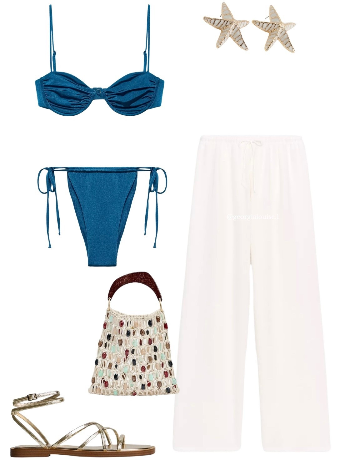 Summer / bikini / beach club / holiday outfit 🩵🌞

#LTKswimwear #LTKFashionMonth #LTKtravel