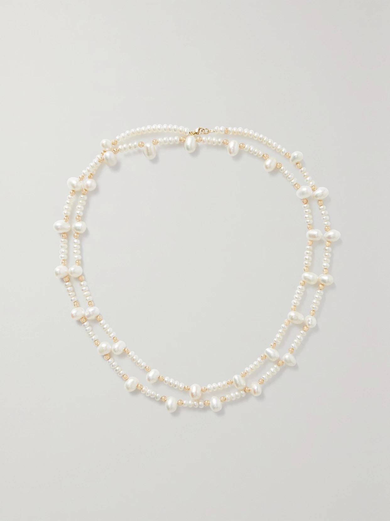 JIA JIA - + Net Sustain Gold Pearl Necklace - White - One size | NET-A-PORTER APAC