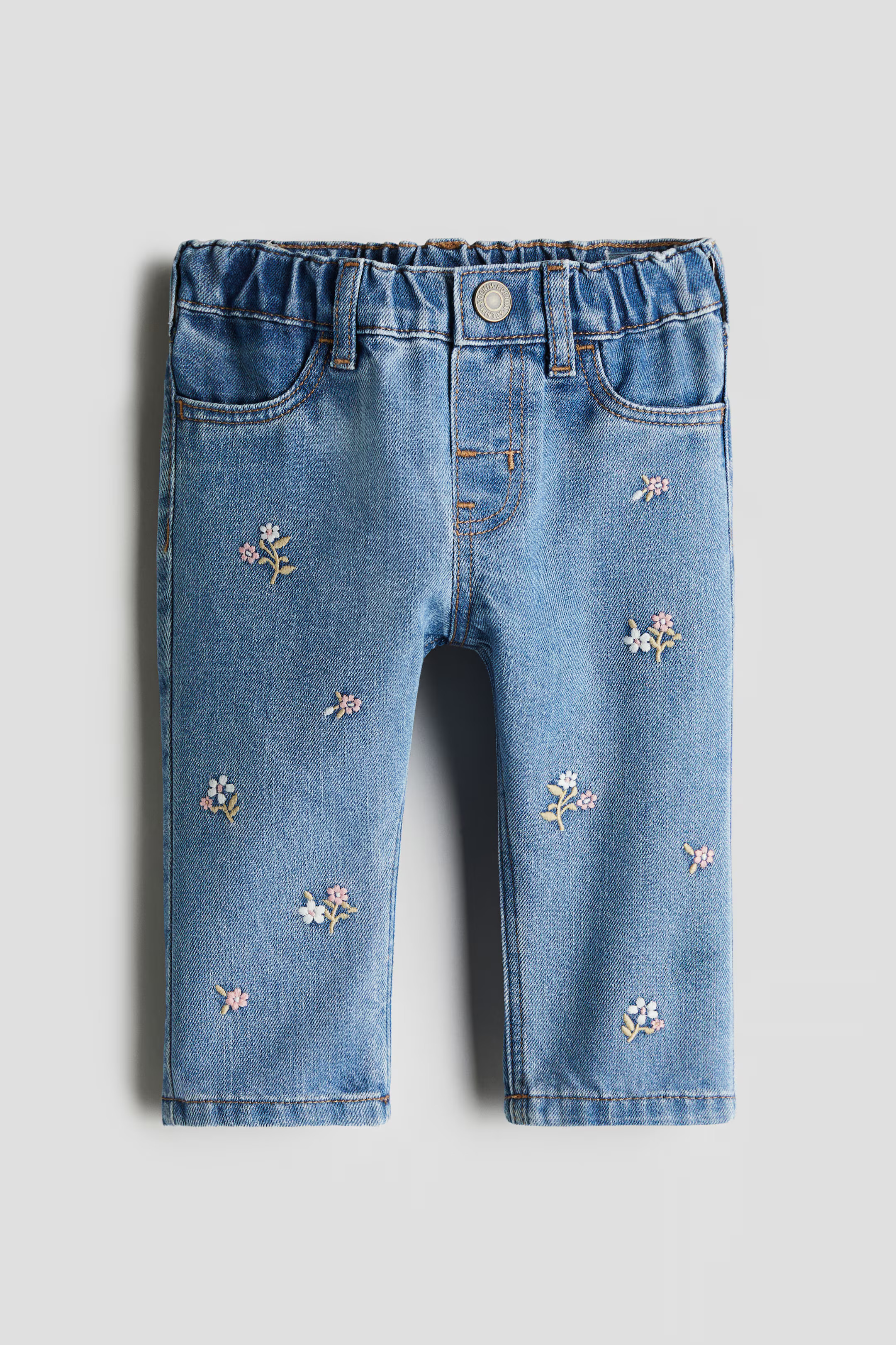 Embroidery-Detail Jeans | H&M (US + CA)