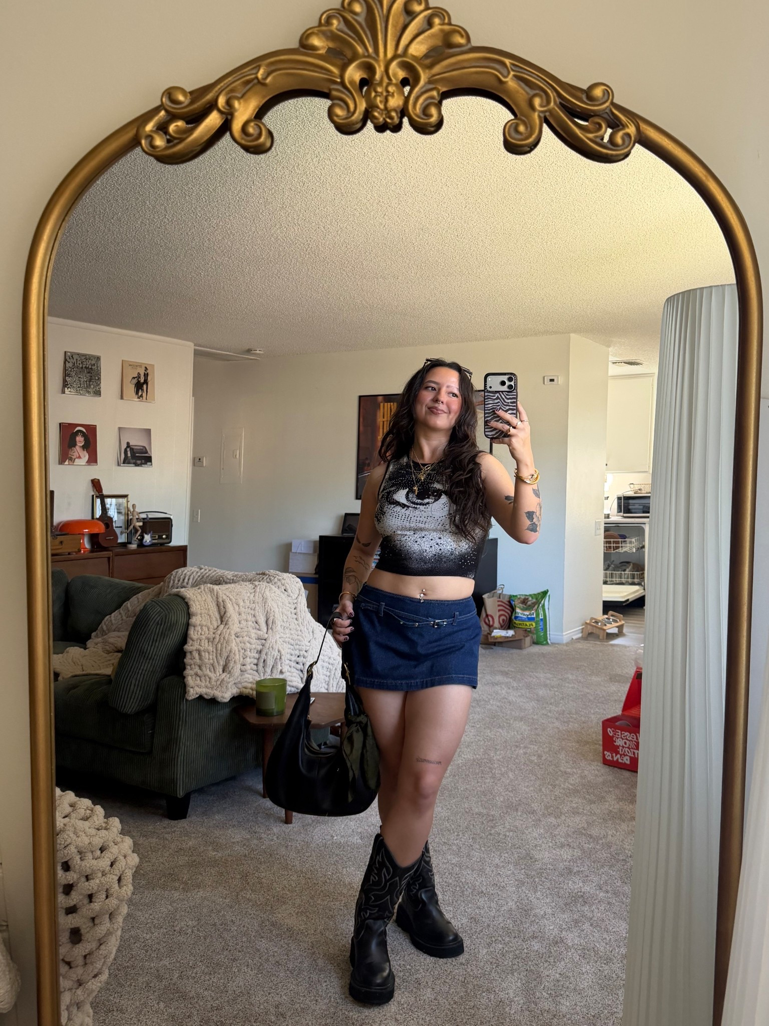 bag is vintage coach & top is secondhand jaded london, found on depop! 

#LTKootd #LTKPetite #LTKFestival