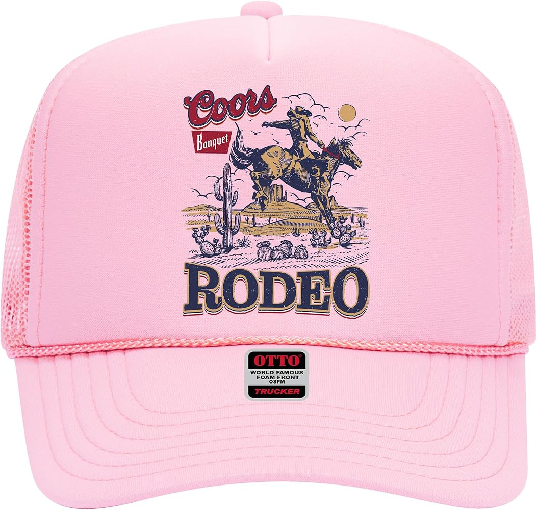 The Banquet Rodeo Trucker Hat - Premium Snapback for Men and Women - Cowboy Western Beer Country ... | Amazon (US)