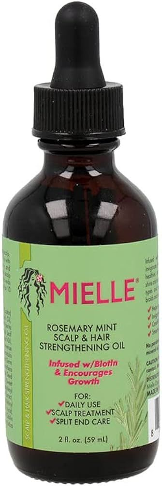 MIELLE Mielle rosemary mint growth oil, 2 Ounce | Amazon (US)