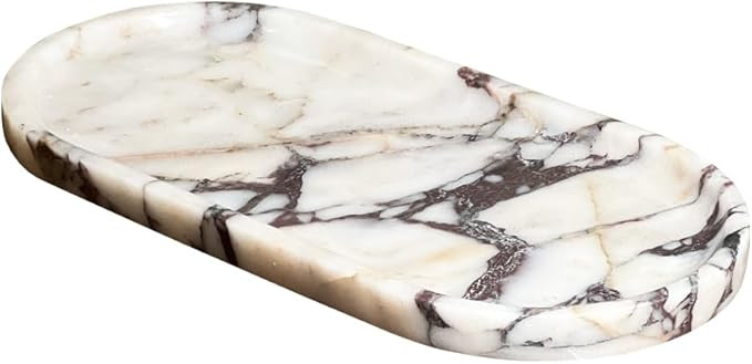 Natural Marble Tray, Coffee Table, Food, Fruit, Paper Cup, Cake Display, Coffee bar, Family Gathe... | Amazon (US)