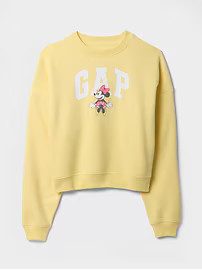 Gap × Disney Minnie Mouse Oversized Gap Logo Sweatshirt | Gap Factory