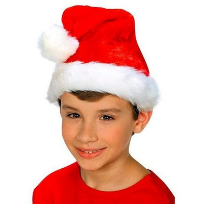 Rubies Plush Kid's Santa Hat - One Size | Target