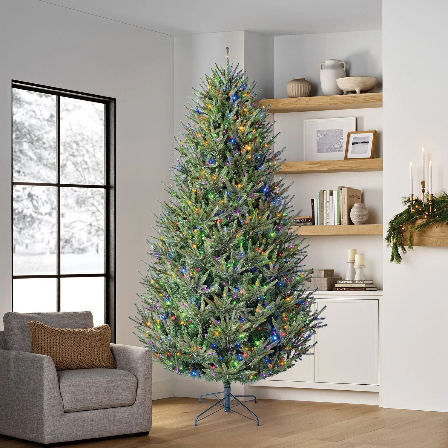 Member's Mark 9' Duchess Fir Pre-Lit Christmas Tree | Sam's Club