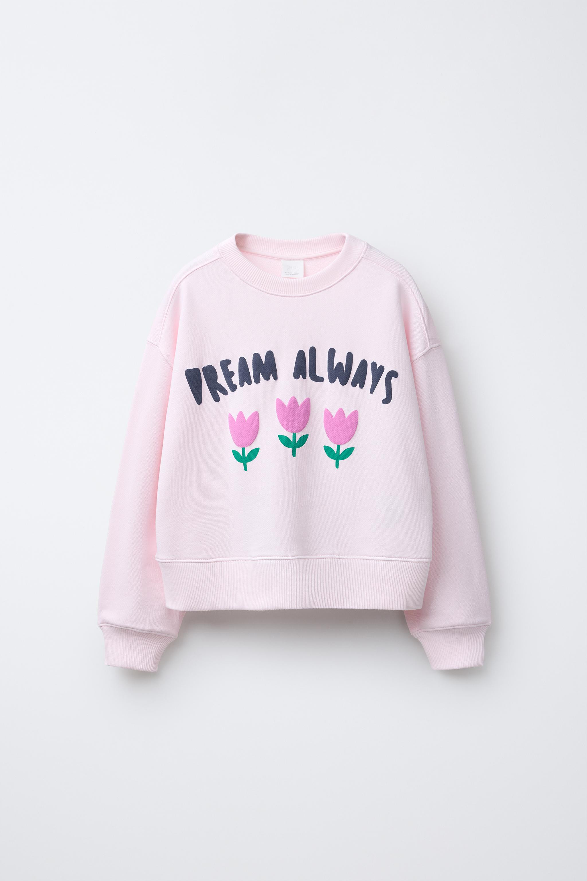 TULIP PRINT SWEATSHIRT | Zara US