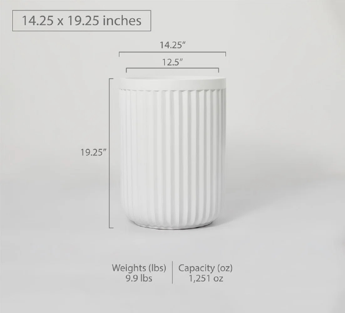Launcest Resin Pot Planter | Wayfair North America