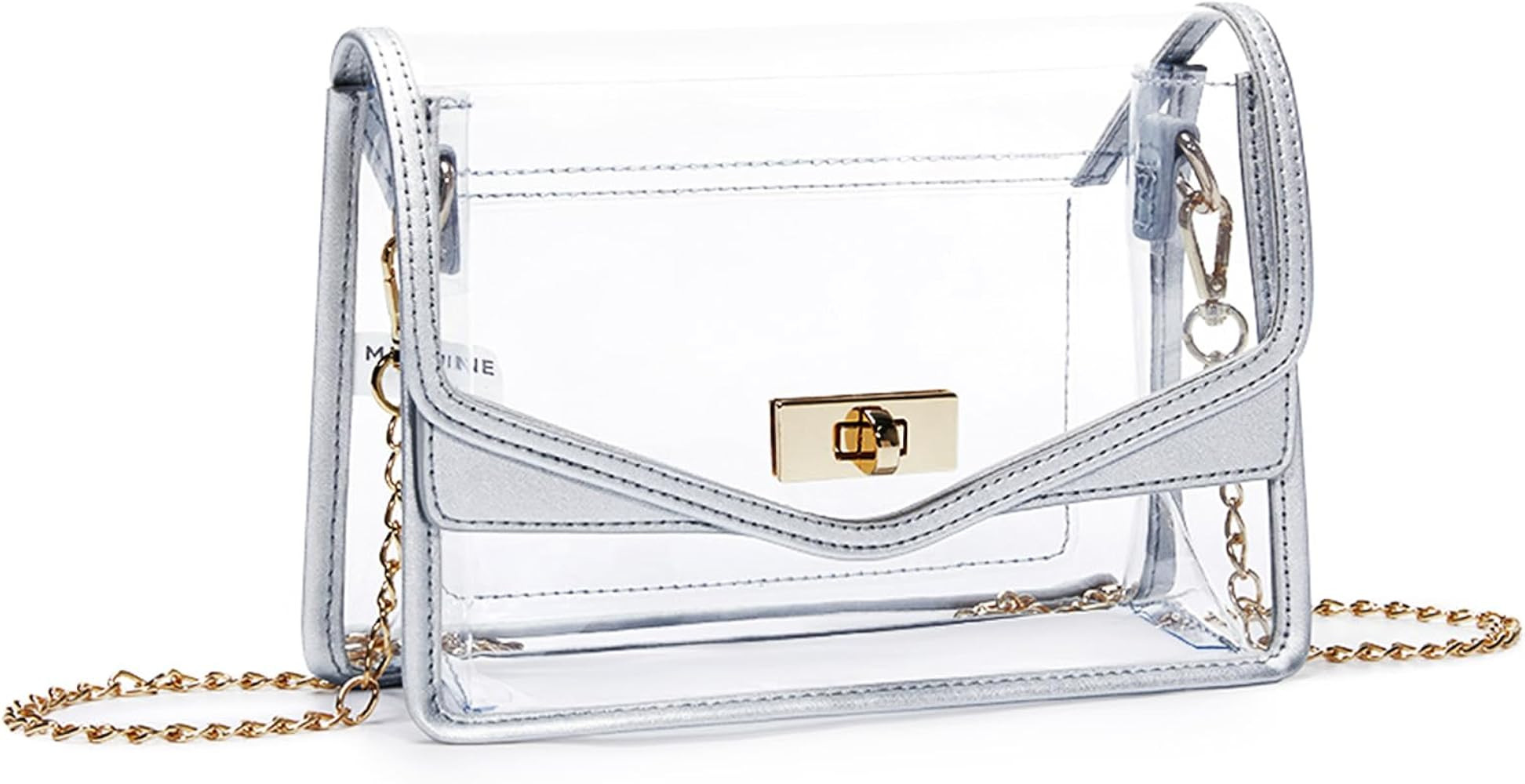 Missnine Clear Bag for Stadium Events Clear Crossbody Purse Stadium Approved Women Transparent Sh... | Amazon (US)