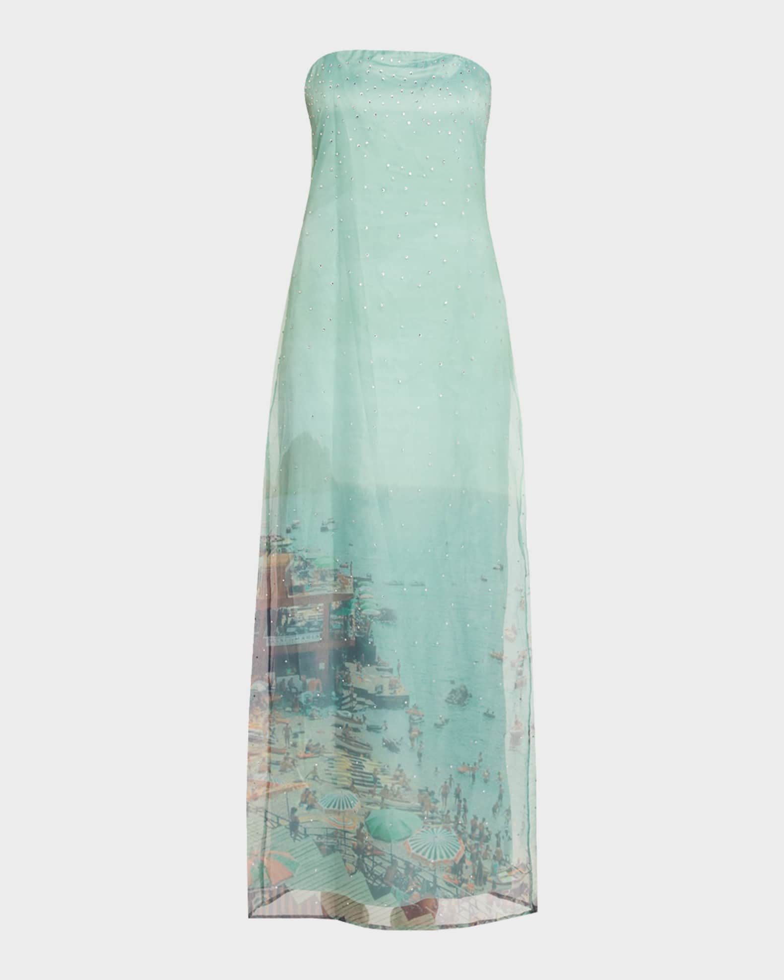 Amara Embellished Maxi Dress | Neiman Marcus
