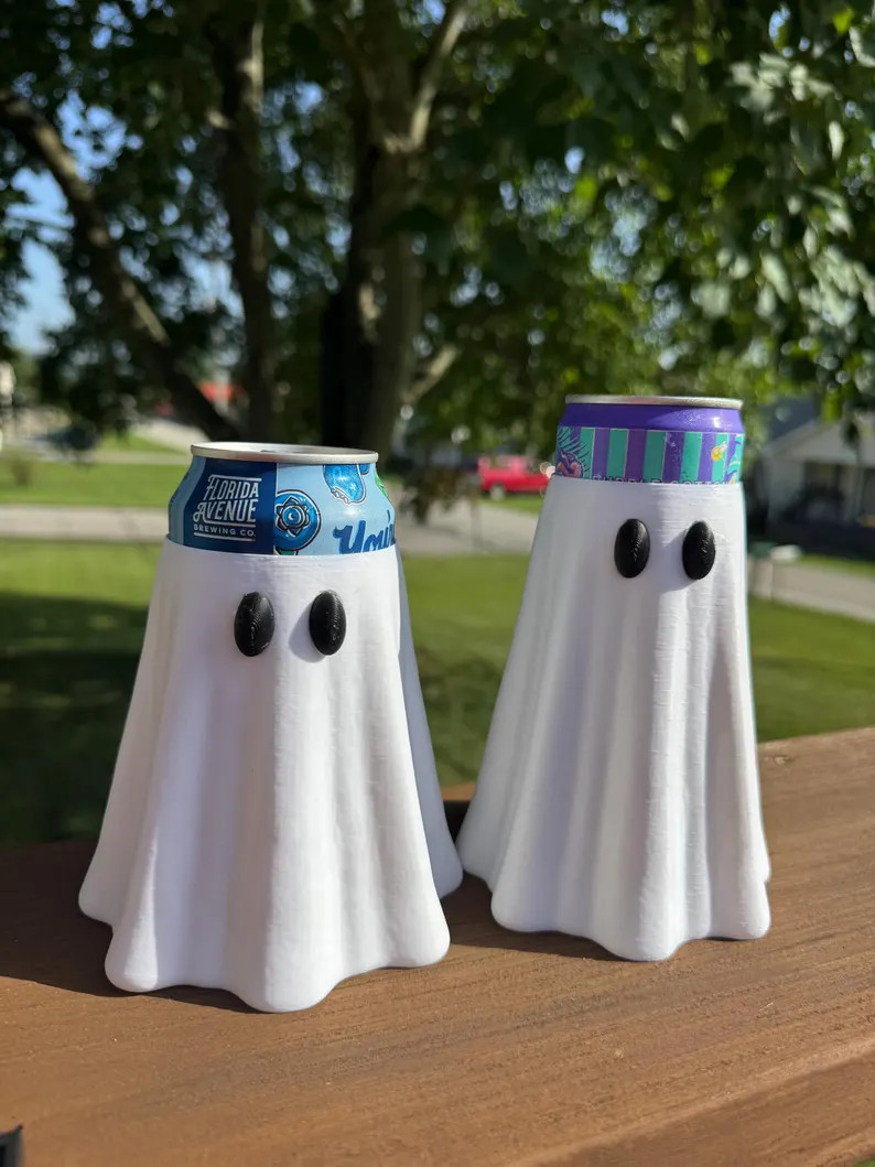 Ghost Can Holder: Spooky Ghost Can Holder | Etsy (Global)