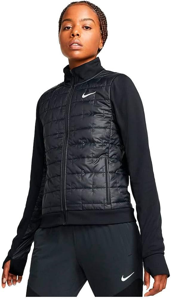 Nike Therma Women's Synthetic Fill Full Zip Running Jacket | Amazon (US)