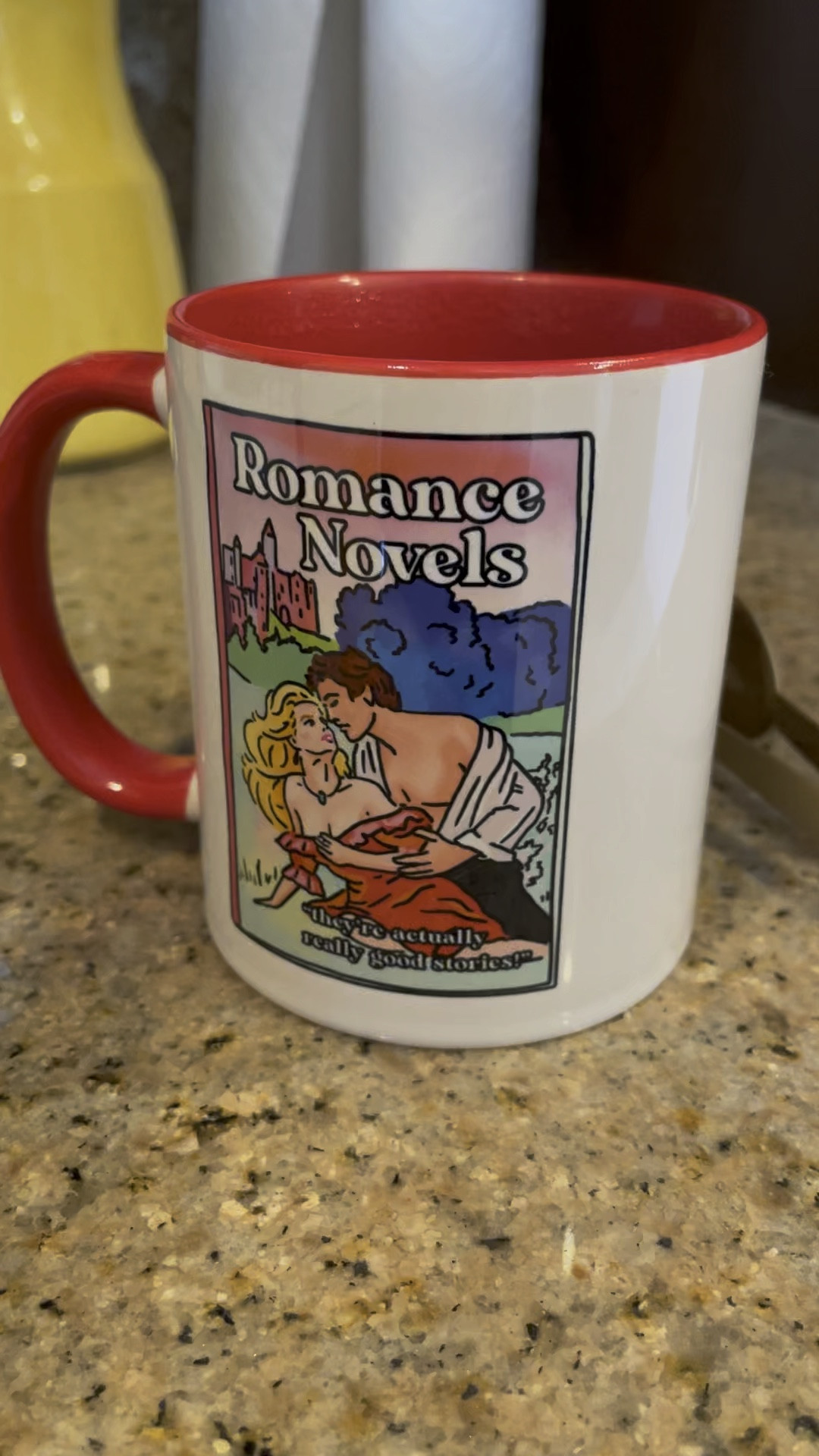Today’s mug is one of my favorites 😌

#Bookish #RomanceReader #RomanceBooks #Mug #CoffeeDrinker #TeaDrinker

#LTKunder50 #LTKhome #LTKGiftGuide