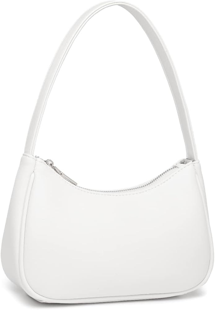 Women Small Shoulder Bag Mini White Purse Womens Handbags Crossbody Clutch Purses 90s Y2k Bags | Amazon (CA)