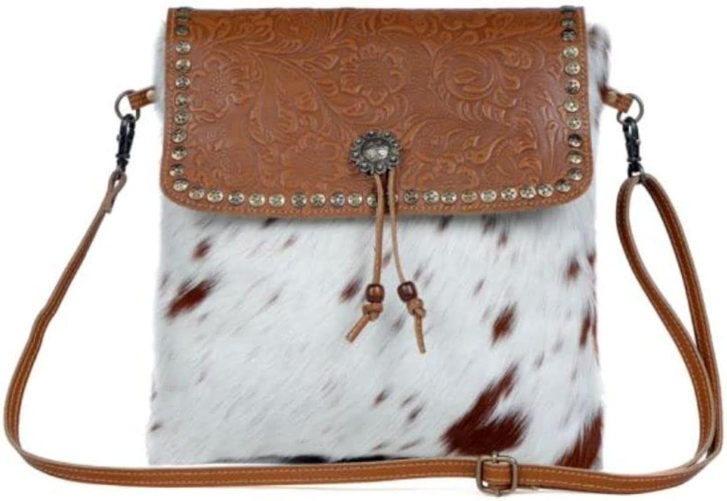 Myra Bag Beautious Leather & Hairon Bag S-3382 | Amazon (US)