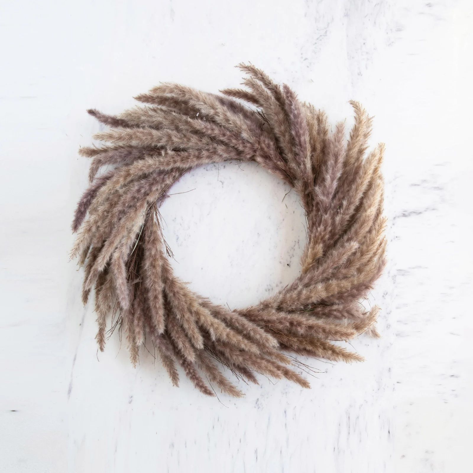 Dried Reed Greenery Wreath | Wayfair North America