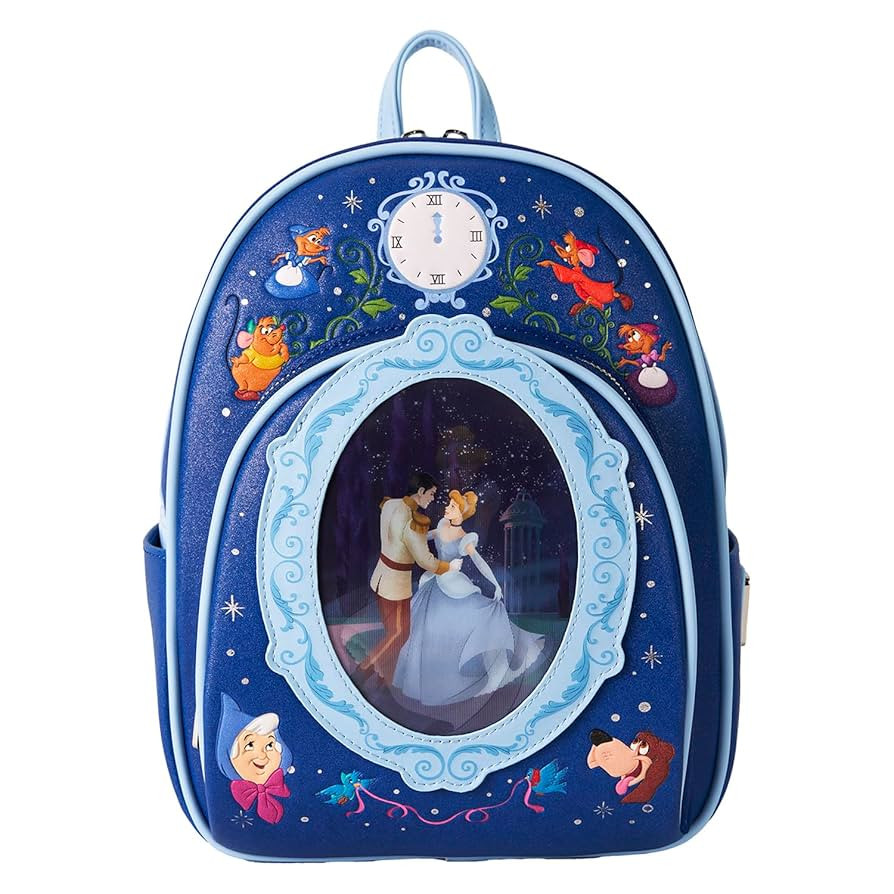 Loungefly Disney Cinderella 75th Anniversary Lenticular Mini Backpack | Amazon (US)