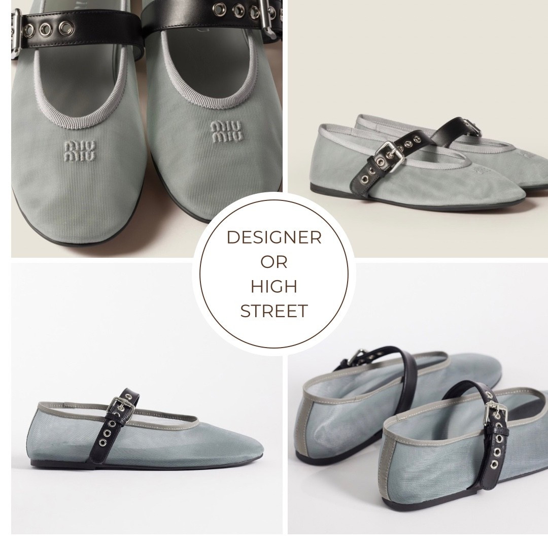 Splurge or budget-£120 or £790 🏹
#balletflats #miumiu #ballerinas 


#LTKspring #LTKuk #LTKshoes