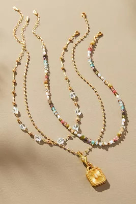 Shades of Sea Layered Necklaces | Anthropologie (US)