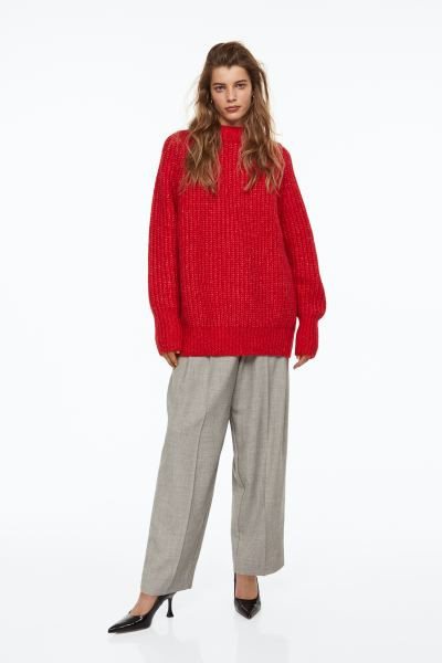 Wool-blend Rib-knit Sweater | H&M (US + CA)