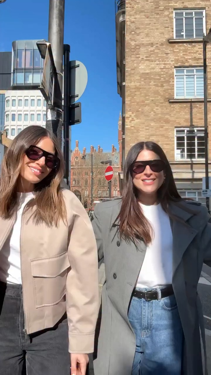Can't believe we almost forgot to post this outfit 🩶☀️ Hope you're all enjoying the gorgeous shunshine 😅🙌🏼
•
•
•
#outfitcheck #london #springoutfit #streetstyle #ootd