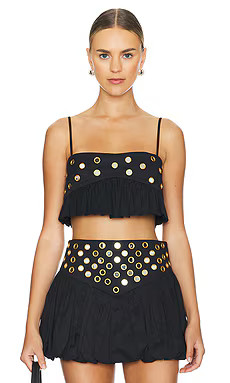 Alexis Liane Top in Black from Revolve.com | Revolve Clothing (Global)