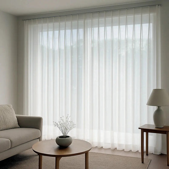 Custom Ripple Fold Drapery with Lora Track | TWOPAGES