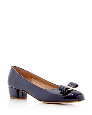 Salvatore Ferragamo Women's Vara Patent Leather Pumps | Bloomingdale's (US)