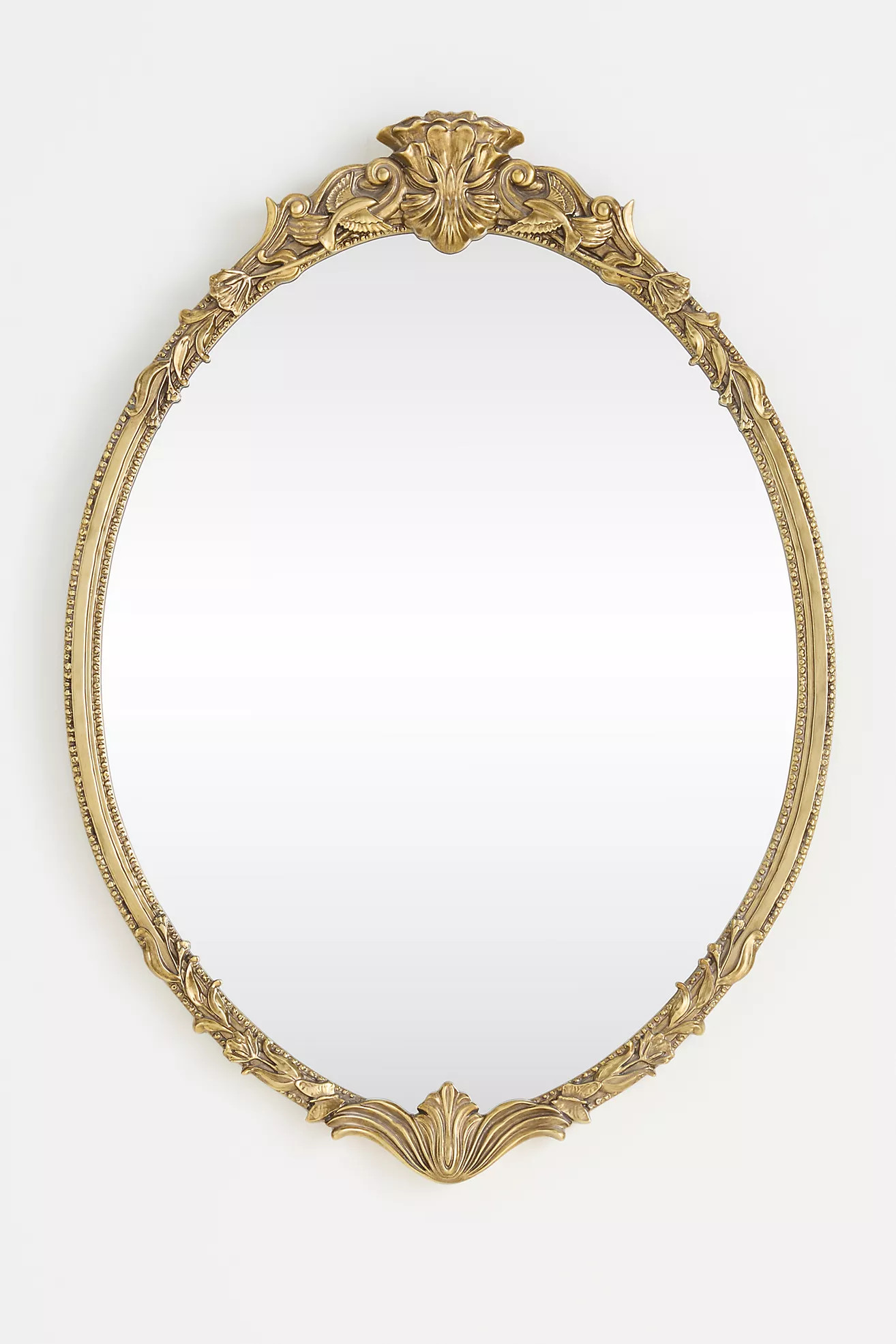 The Vintage Mila Oval Wall Mirror | Anthropologie (US)