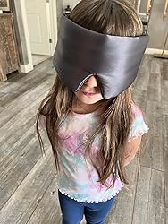 DROWSY Silk Sleep Mask. Face-Hugging, Padded Silk Cocoon for Luxury Sleep in Total Darkness. (Mid... | Amazon (US)