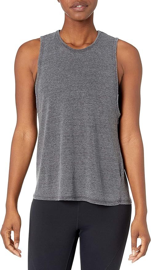 Amazon Brand - Core 10 Women's Tri-Blend Muscle Workout Tank | Amazon (US)