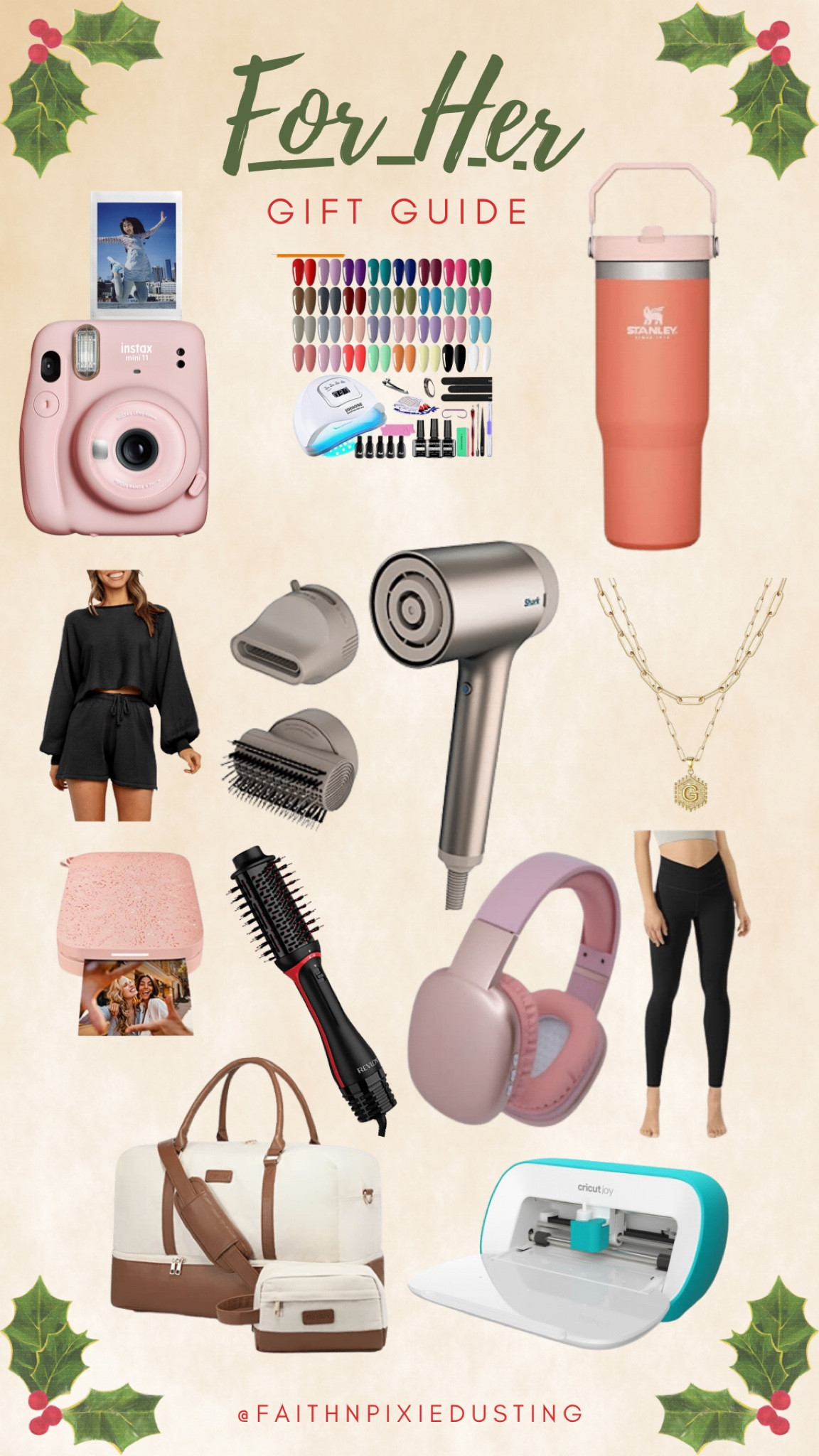 Gift Guide for Her, gifts for her, gift ideas she’ll love, Christmas list, Amazon gift guide 

#LTKGiftGuide #LTKHoliday #LTKCyberweek