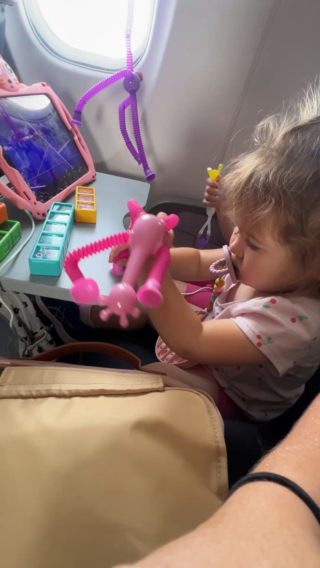 Travel bag with travel toys for toddlers and kids. Great for plane and car rides. Screen Free toys 

#TravelToys
#ToyOnTheGo
#AdventureToys
#WanderToys
#TravelBuddyToy
#ToyTravels
#TinyTraveler
#GlobetrottingToy
#ToysThatTravel
#PlayEverywhere

#TravelToysForKids
#LittleExplorerToys
#RoadTripToys
#BusyBagEssentials
#PlaneToysForKids
#TravelQuietToys
#PackAndPlayToys
#KidFriendlyTravelGear
#OnTheGoFun

#LTKTravel #LTKKids #LTKFamily