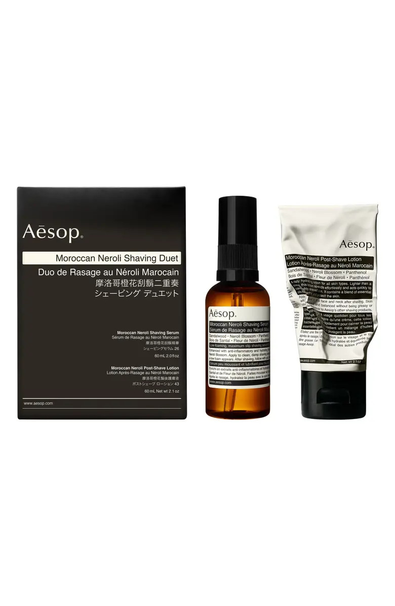 Moroccan Neroli Shaving Duet | Nordstrom
