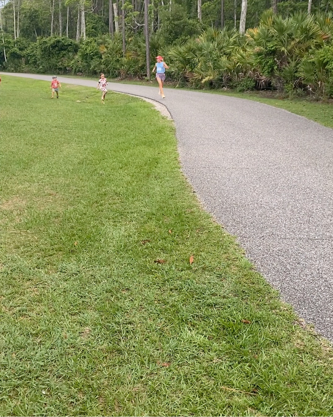 let your kids see you do hard things!! this was a virtual 10k i did with the goal of 7 min miles. i missed the mark (it was SO hot) but it was super fun! 

this lululemon crop top is one of my FAVORITE running shirts. the color matches everything & its so light weight with breathable mesh in the back! 

#LTKFitness #LTKActive #LTKWatchNow