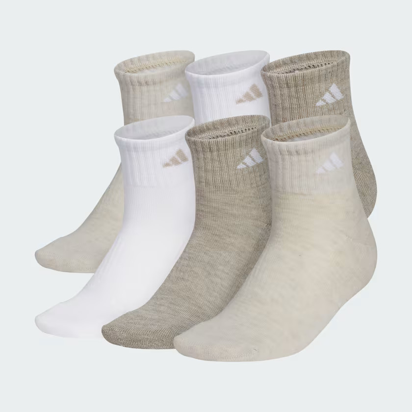 Athletic Cushioned Socks 6 Pack | adidas (US)