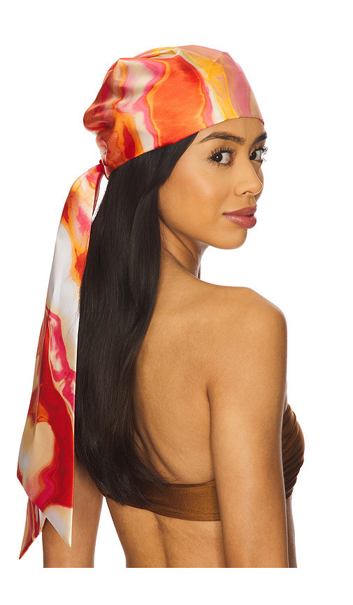 Eugenia Kim Gigi Headscarf in Orange. | Revolve Clothing (Global)