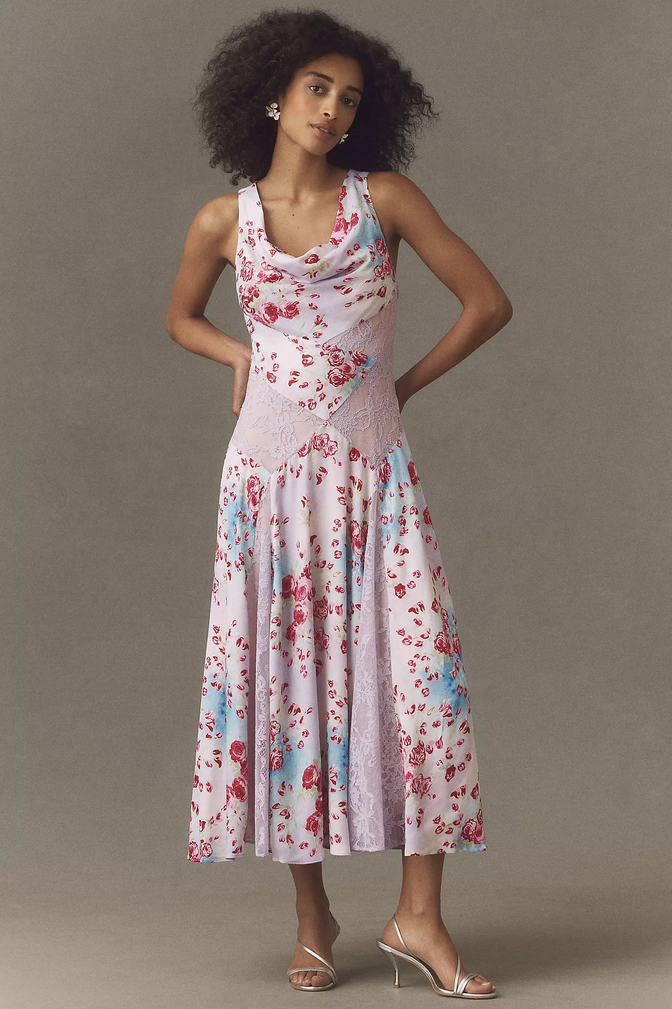 BHLDN Cowl-Neck Maxi Dress | Anthropologie (US)