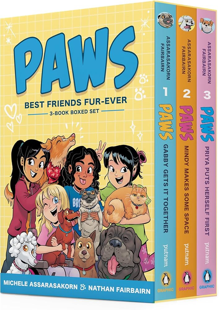 PAWS: Best Friends Fur-Ever Boxed Set (Books 1-3): Gabby Gets It Together, Mindy Makes Some Space... | Amazon (US)
