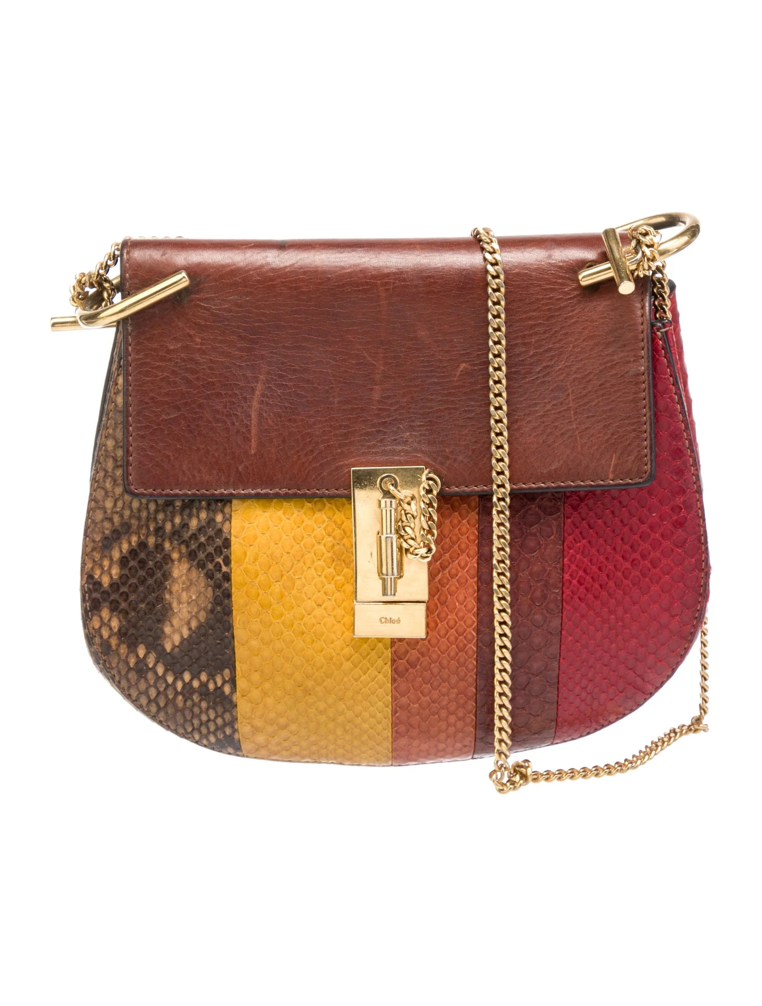 Embossed Leather Drew | The RealReal