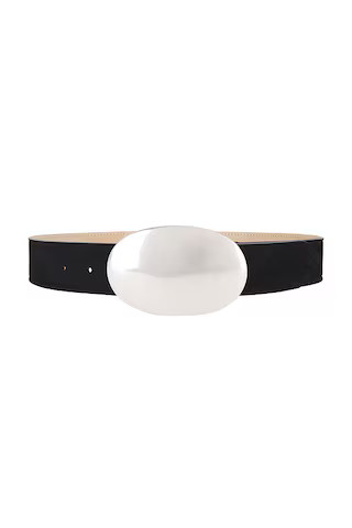 B-Low the Belt Myra Nubuck Belt in Black & Silver from Revolve.com | Revolve Clothing (Global)