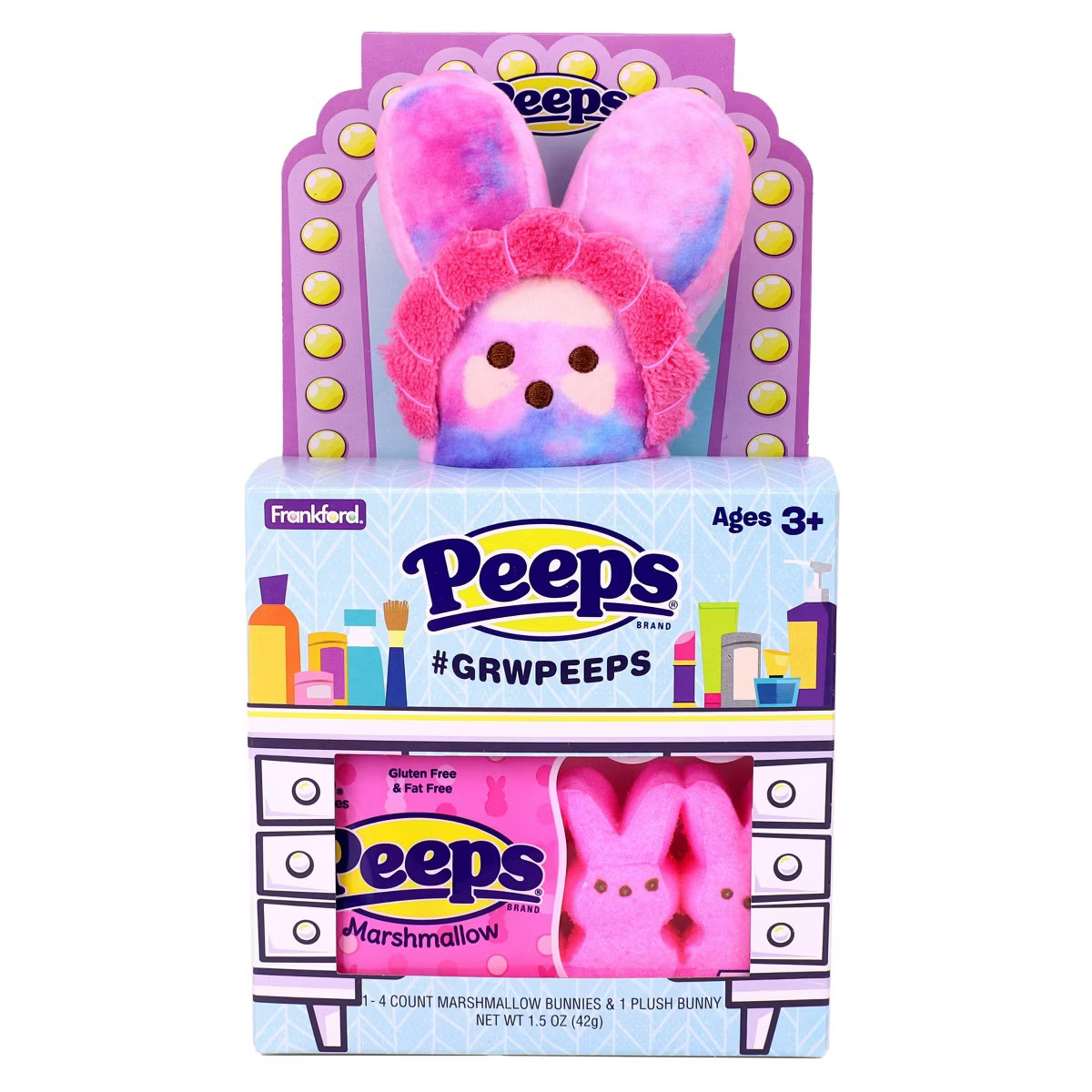 Peeps Plush Get Ready with Me Easter Gift Set - 1.5oz | Target