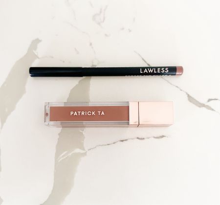 My go to lip combo lately! I love the lip liner because it goes on smoothly, highly pigmented and long lasting with a satin finish. I top it off with Patrick ta silky lip crème in “she’s independent” 

#LTKstyletip #LTKbeauty