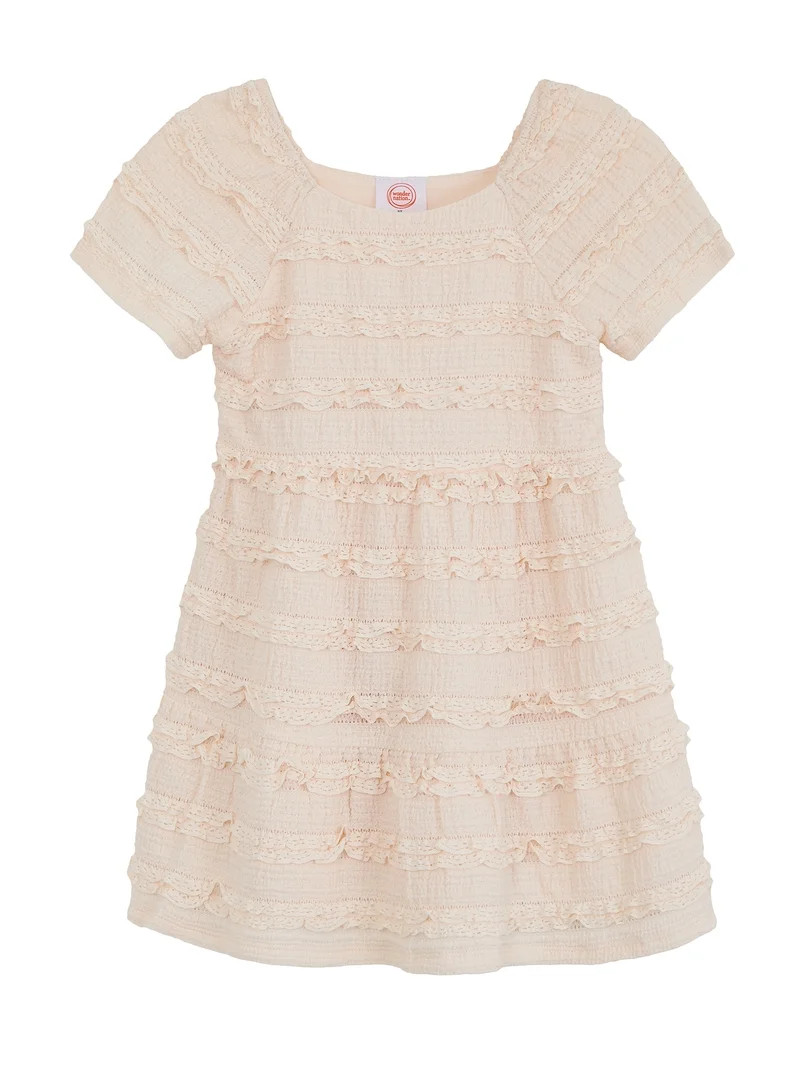 Wonder Nation Toddler Girls Play Dress, Sizes 12M-5T | Walmart (US)