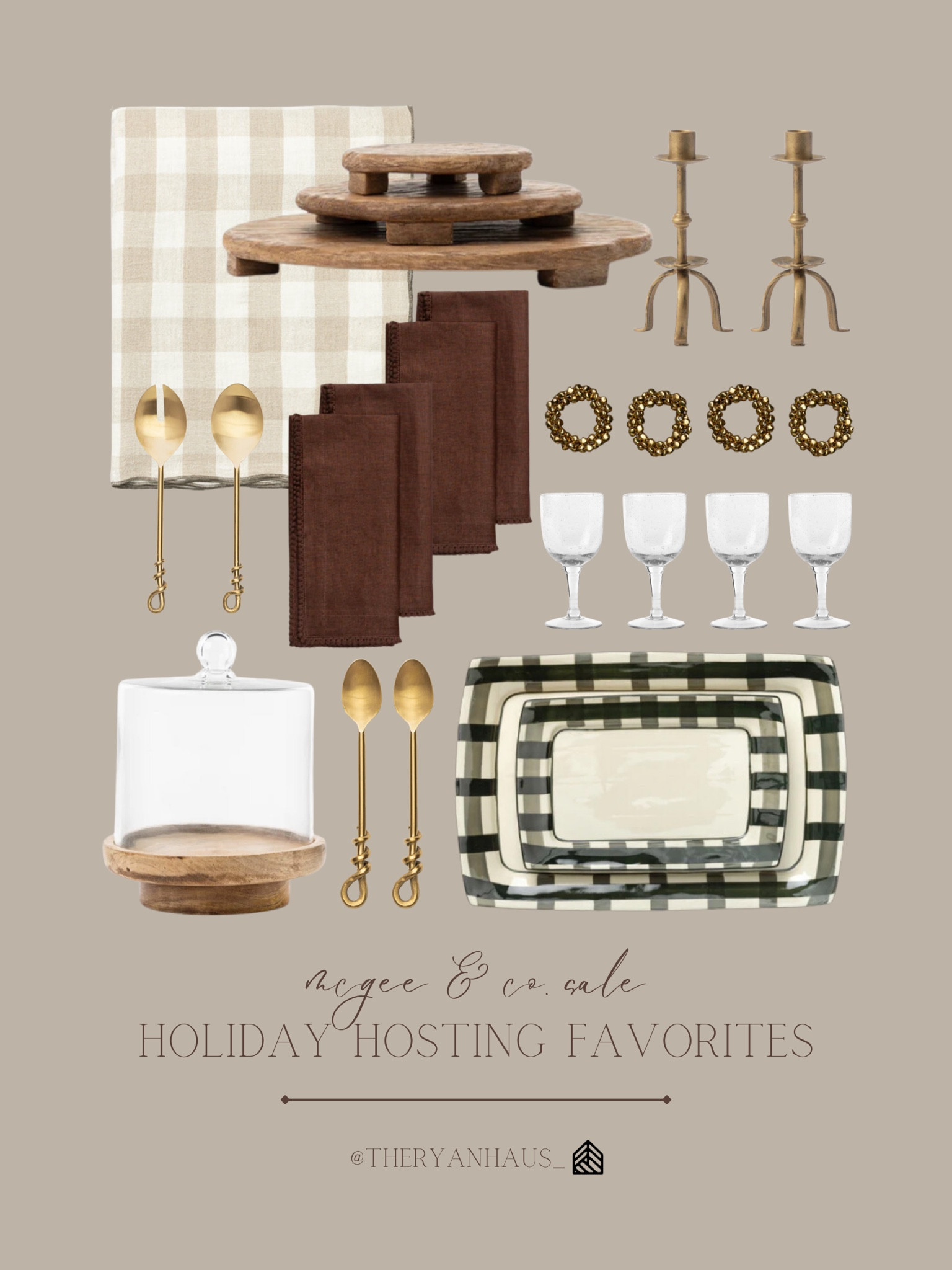 Holiday hosting essentials and favorite! All of these beautiful pieces are from McGee & Co. and are on sale right now for Black Friday! If you’re hosting this holiday season these pieces are timeless, while still festive! 

#LTKsalealert #LTKHoliday #LTKhome
