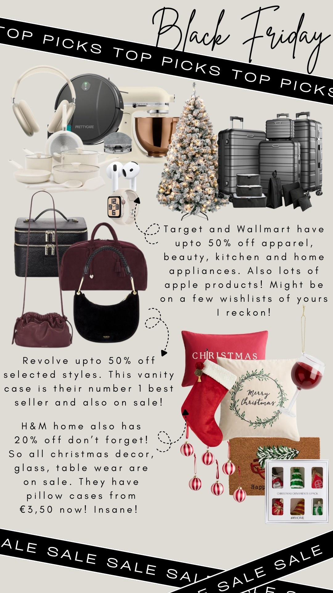 Black Friday is in full swing and I rounded up my top picks  🎁✨ From cosy Christmas decor 🎄 to the bestselling Revolve vanity case, H&M Home steals 🏡 and major deals at Target & Walmart on Apple, kitchen must-haves and beauty tech… everything you’re loving this season is finally on sale 🤍 This is the time to grab those wishlist pieces before they sell out  🛍️🔥

Like this post to save it to your favourite folder and come back later to shop.

christmas decor, black friday deals, holiday home finds, gift ideas, revolve vanity case, apple watch deals, kitchen favorites, home appliances, sale roundup, festive home, hm home, target finds, walmart deals, travel luggage, beauty tech, apple airpods, cosy home ideas, bestselling gifts, holiday hosting, kitchen essentials

#LTKCyberWeek #LTKHoliday