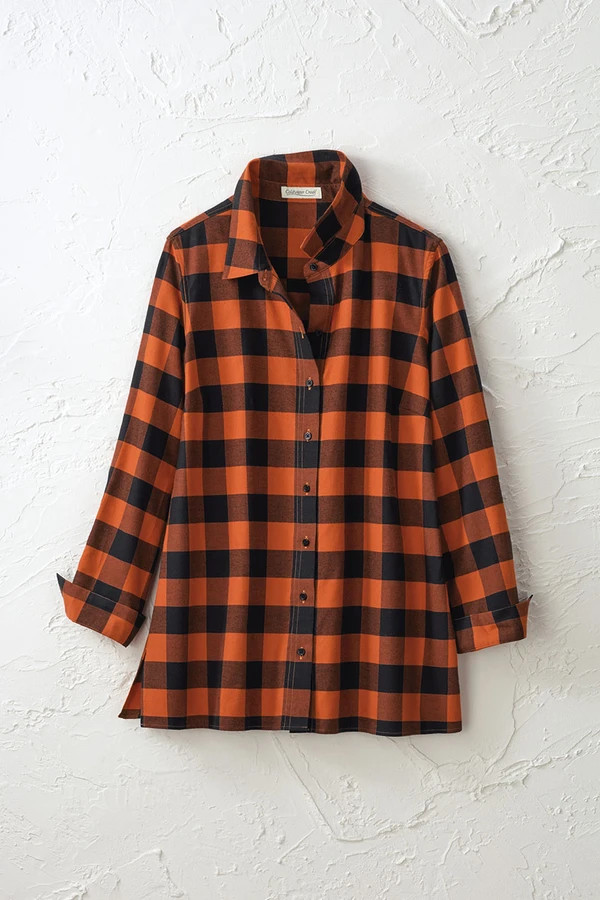 Buffalo Check NorthCountry Flannel Shirt | Coldwater Creek